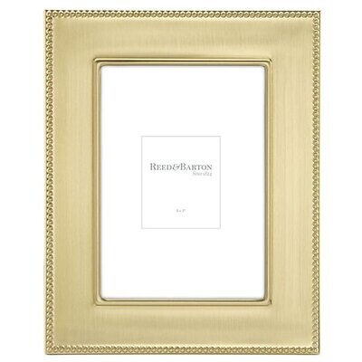 Reed and Barton Lyndon Gold Picture Frame 5 x 7 Inch 866722, MPN: 866722, 735092254368