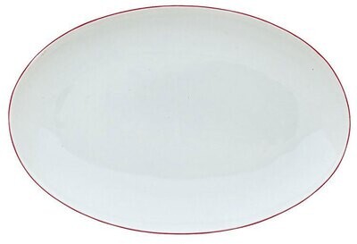 Raynaud Monceau Couleurs Vermilion red Pickle Dish, MPN: 0365-37-508023, 3660006650677