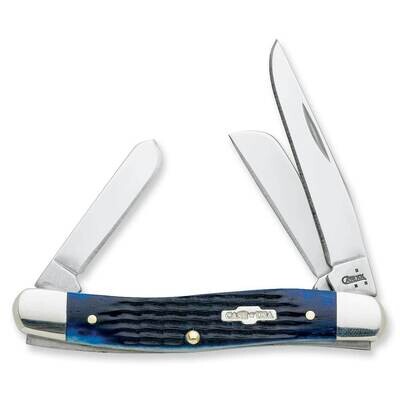Case Blue Bone Handle Medium Stockman Pocket Knife GM552, MPN: GM552, 21205028019