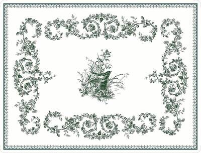 Gien Les Depareillees Acrylic Serving Tray Small 8009OIPMPL, MPN: 8009OIPMPL, 840769000121