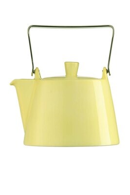 Arzberg Tric Yellow Tea Pot W/ Metal Handle 38 Oz, MPN: 49700-606544-14235, UPC: 790955982277