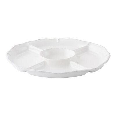 Juliska Berry &amp; Thread Whitewash Crudit Platter JA97/W, MPN: JA97/W, 810044027358
