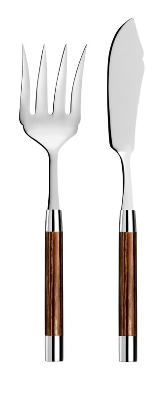 Capdeco Conty Wood Fish Serving Set CON70-SP, MPN: CON70-SP, 3700922727388