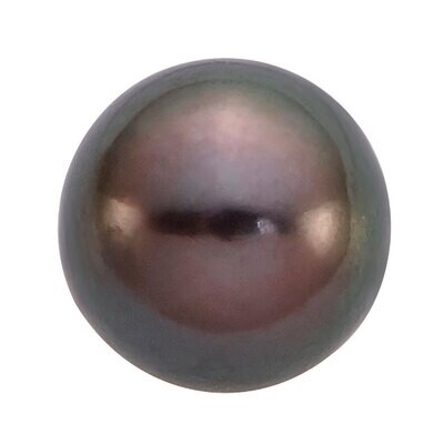 Akoya Pearl Cultured Black 5mm Half Drilled AA Quality AP-0500-PLH-BK-AA, MPN: AP-0500-PLH-BK-AA,