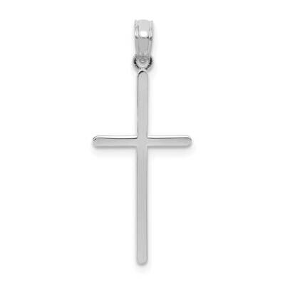 Cross Pendant 10k White Gold Polished 10C3784W, MPN: 10C3784W,