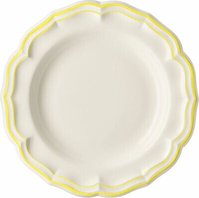 Gien Filet Citron Round Deep Dish 1833CPC622, MPN: 1833CPC622, 840769064611