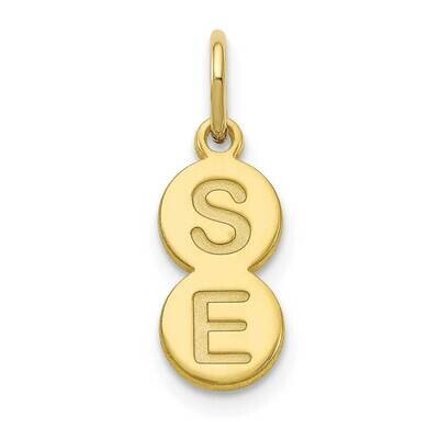 2 Letter Bubble Pendant 10k Gold 10XNA1333Y, MPN: 10XNA1333Y,