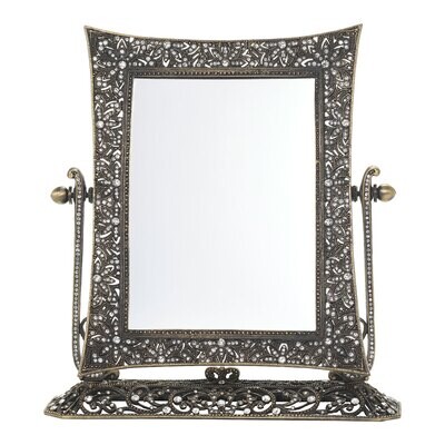 Olivia Riegel Bronze Windsor Magnified Standing Mirror MR1740, MPN: MR1740,