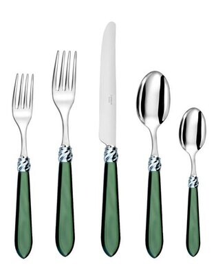 Capdeco Diana Emerald 5 Piece Place Setting DIA57-5SET, MPN: DIA57-5SET, 3700922717068