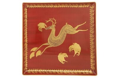 Mottahedeh Leaping Reindeer Square Tray CW3203, MPN: CW3203,
