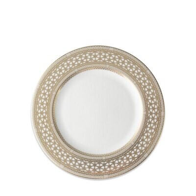 Caskata Hawthorne Gilt Rimmed Salad Plate Plate Gold BOL-314, MPN: BOL-314, 817325017473