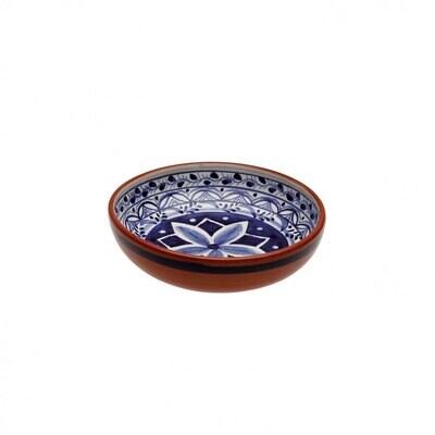 Casafina Alentejo Terracotta Indigo Soup Cereal Bowl F30-BW Set of 6, MPN: F30-BW, 840289016107