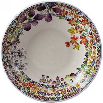 Gien Bagatelle Soup Pasta Plate 1781ACRE02, MPN: 1781ACRE02, 840769011028