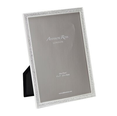 Addison Ross Silver Rosemary Diamante Picture Frame 5 x 7 Inch Zinc FR0846, MPN: FR0846, UPC/EAN: 5…