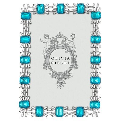 Olivia Riegel Blue Tourmaline Aurora 5 x 7 Inch Picture Frame RT4806, MPN: RT4806,