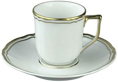 Raynaud Polka Gold Or Coffee Cup, MPN: 0441-01-305013, 3660006550618
