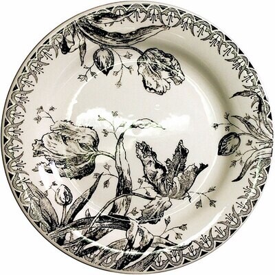Gien Tulipes Canape Plate 1701APAI50, MPN: 1701APAI50, 840769064901