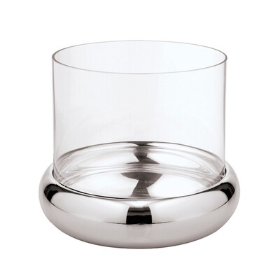 Sambonet home decor sphera candle holder 2 pieces 9 1/2 inch diameter - 18/10 stainless steel, MPN:…