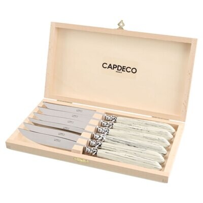 Capdeco Diana Marble Set of 6 Steak Knives DIA43-6KS, MPN: DIA43-6KS, 3700922731057