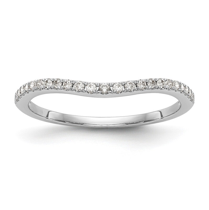 Diamond Wedding Band 14k White Gold RM2126B-015-WAA, MPN: RM2126B-015-WAA, 883957842042