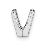 Round 4-Prong V Tapered 1.00ct. Setting 14k White WG105-6, MPN: WG105-6,