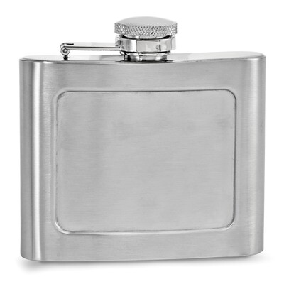 5 oz. Engravable Flask Stainless Steel GM16966, MPN: GM16966, 788089140052