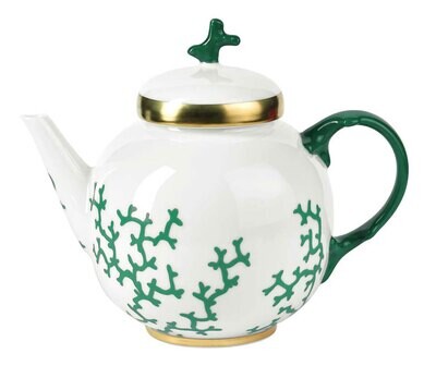 Raynaud Limoges Cristobal Emerald Tea Pot 35.2 oz 0883-18-430010, MPN: 0883-18-430010, 790955163072