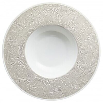 Raynaud Italian Renaissance Deep Plate With Engraved Rim Pearl 0820-46-250027, MPN: 0820-46-250027,…