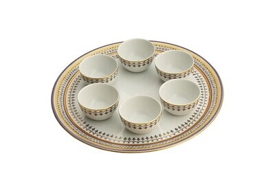 Mottahedeh Chinoise Blue Sedar Set S1549, MPN: S1549,