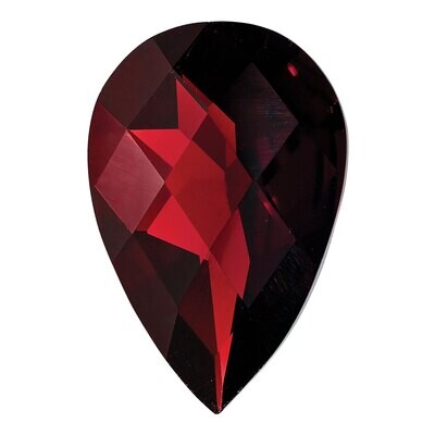 Garnet 8X5mm Pear Checkerboard AA Quality Gemstone GA-0805-PSX-AA, MPN: GA-0805-PSX-AA,