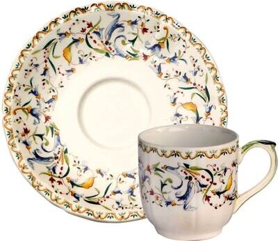 Gien Toscana Espresso Cup &amp; Saucer 14572PTC26, MPN: 14572PTC26, 840769029115