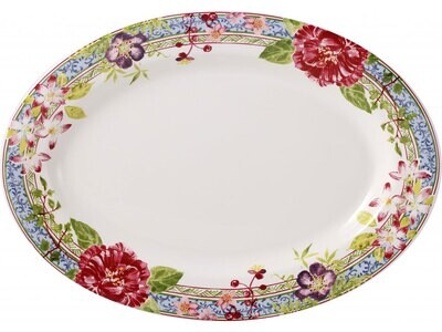 Gien Millefleurs Oval Platter 6 1643COV650, MPN: 1643COV650, 840769046402