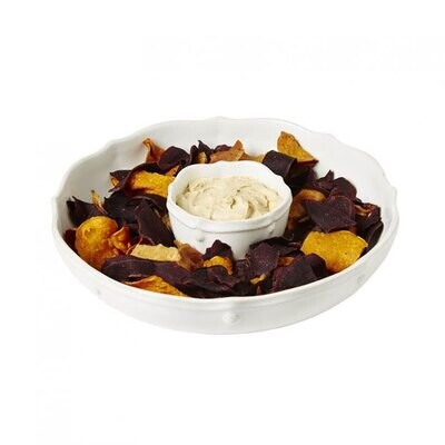 Juliska Berry &amp; Thread Whitewash Chip &#39;n Dip JA100/W, MPN: JA100/W, 810044027389