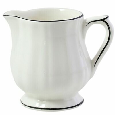 Gien Filet Midnight Creamer 1829CCRE48, MPN: 1829CCRE48, 840769054988