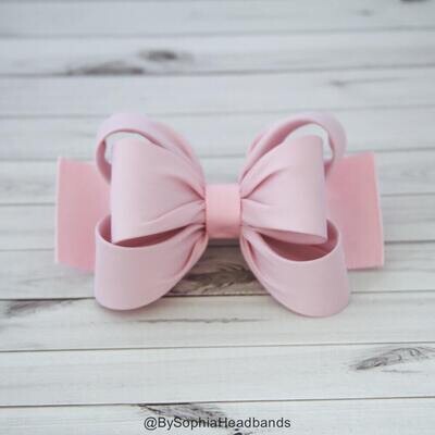 Light Pink Hair Clip Pink Bow Hair Clip Bow Hair Clip Toddler Pink Hair Clip Girls Bow Hair Clip Bi…