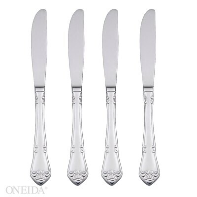 Oneida True Rose Set of 4 Dinner Knives B552004B, MPN: B552004B, 78737208068