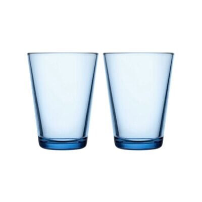 iittala Kartio Tumbler Set of 2 13.5 oz. Aqua, MPN: 1025688, 6411923660914
