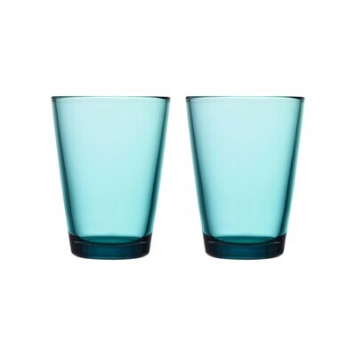 iittala Kartio Tumbler Set of 2 13.5 oz. Sea Blue, MPN: 1008596, 6411929507077