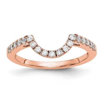 Diamond Wedding Band 14k Rose Gold RM2331B-029-RAA, MPN: RM2331B-021-RAA,