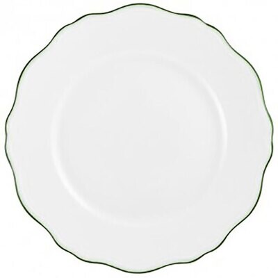 Raynaud Touraine Double Filet Vert Dessert Plate 0663-01-101022, MPN: 0663-01-101022, 3660006743362