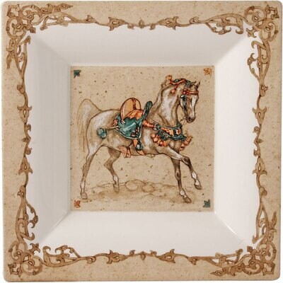 Gien Chevaux Du Vent Square Candy Tray Xl 1751C1XL01, MPN: 1751C1XL01, 840769084466