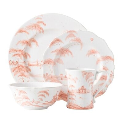 Juliska Country Estate Petal Pink 4 Piece Setting CE46/51, MPN: CE46/51, 810882035003