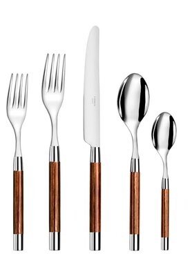 Capdeco Conty Wood 5 Piece Place Setting CON70-5SET, MPN: CON70-5SET, 3700922717846