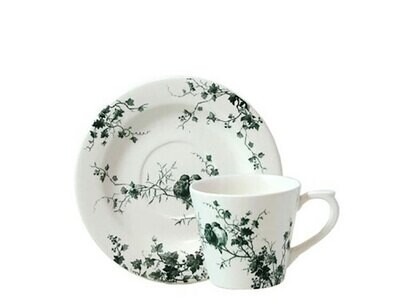 Gien Les Oiseaux Tea Cups &amp; Saucers 18402PTC48, MPN: 18402PTC48, 840769016429