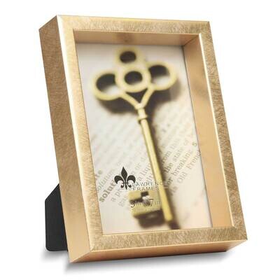 Tribeca Deep Set Gold-tone Satin 5 x 7 Inch Photo Picture Frame GM25462, MPN: GM25462, 751148081610