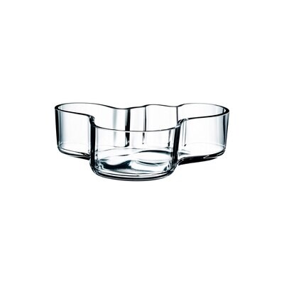 iittala Aalto Bowl 8 x 2 Inch Clear, MPN: 1007035, 6411920004377