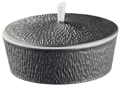 Raynaud Mineral Irise Dark Grey Covered Sugar Bowl, MPN: 0339-23-436019, 3660006669082