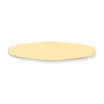 Bracelet Blank Stamping 14k Yellow Gold YG1433, MPN: YG1433,