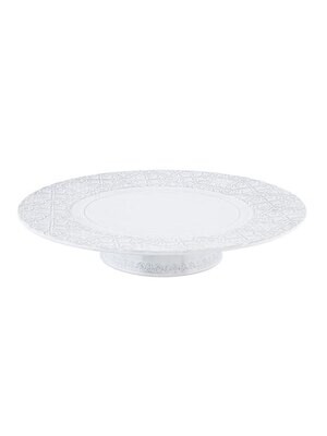Bordallo Pinheiro Pinheiro Rua Nova Cake Stand Antique White 65020892, MPN: 65020892, 5600413603239