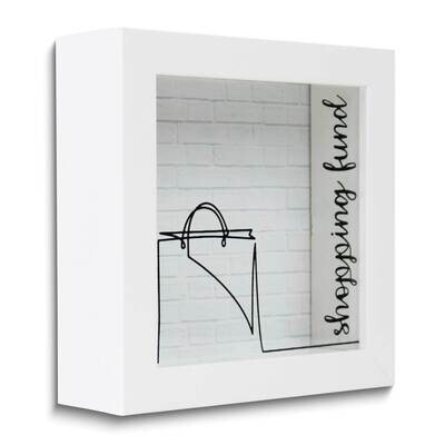 Shopping Fund Wooden Shadow Box GM25470, MPN: GM25470, 751148081658